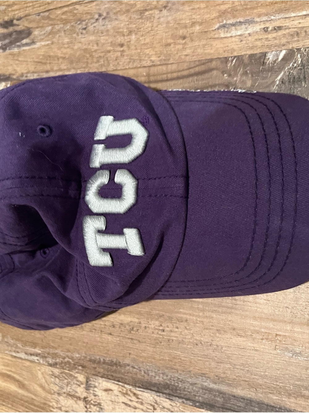 47 Kids Purple Baseball Cap with White Embroidered Logo